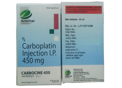 Advanced carboplatin 450mg Injection benefits in colon cancer