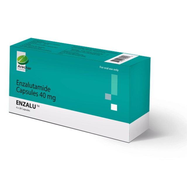 Prostate cancer treatment by the uses of Enzalu Capsule