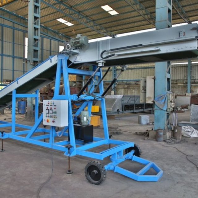 Telescopic belt conveyor