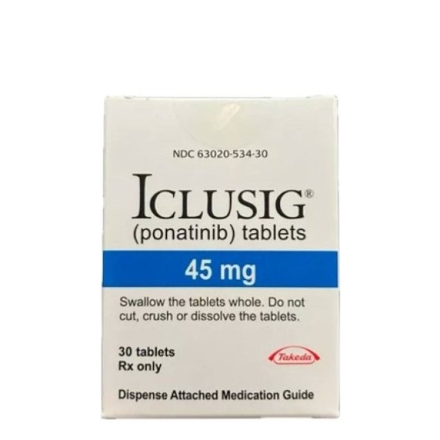 Treat Multiple Leukemia with Iclusig 45mg Tablet