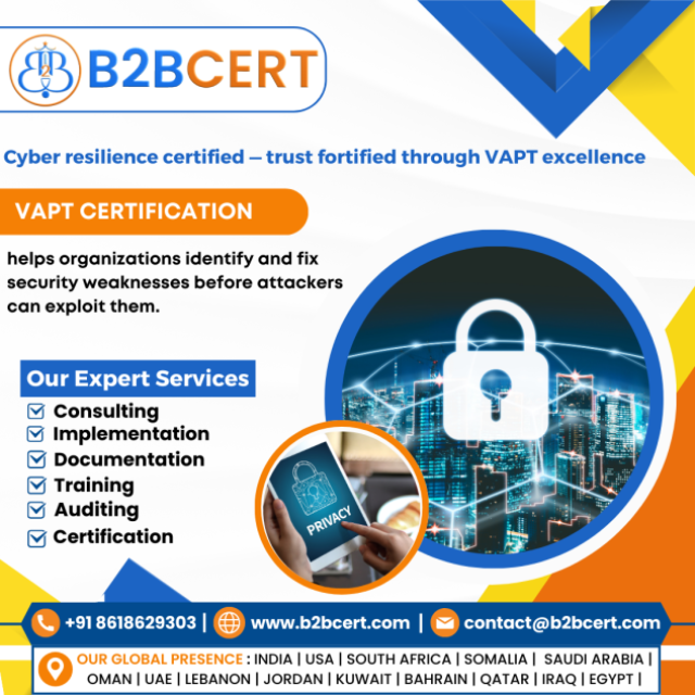 VAPT Certification Services in Philippines